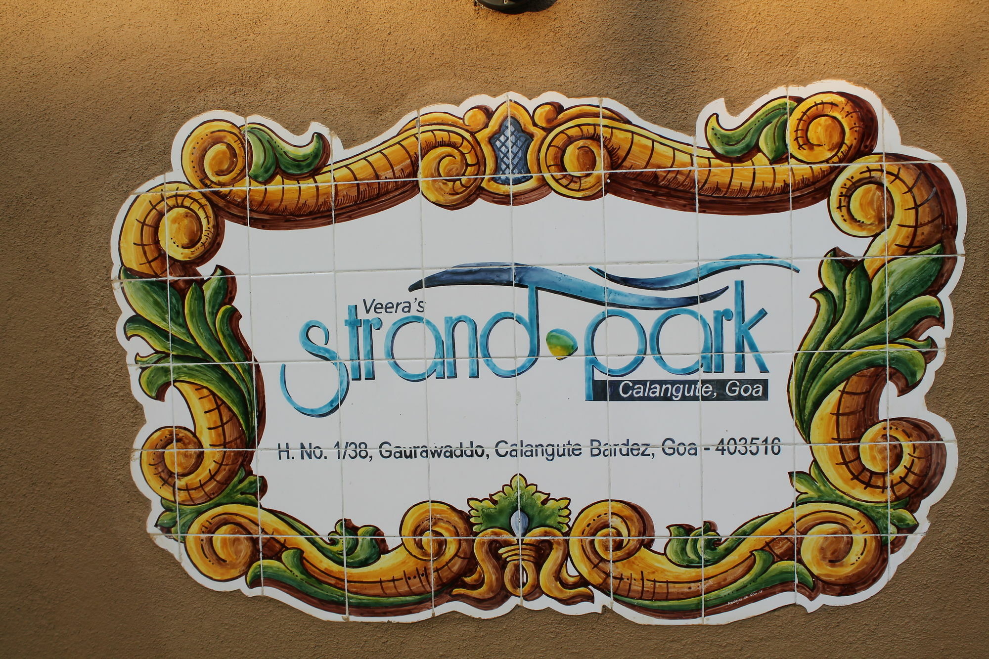Veera Strand Park Serviced Apartments Calangute Exterior photo